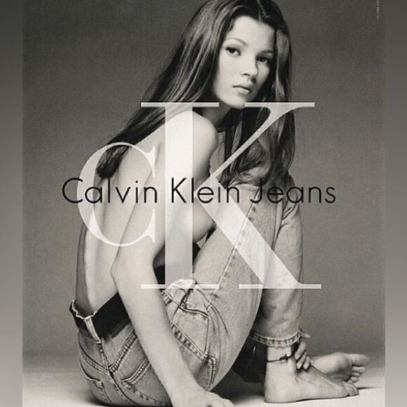 Vintage Calvin Klein High Waisted Mom Jeans 90's CK Classic 5 pocket fit sz 10 - Picture 3 of 6